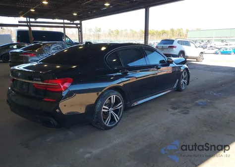 2016 BMW 750I xDrive из США, поврежденный, VIN WBA7F2C50GG420565